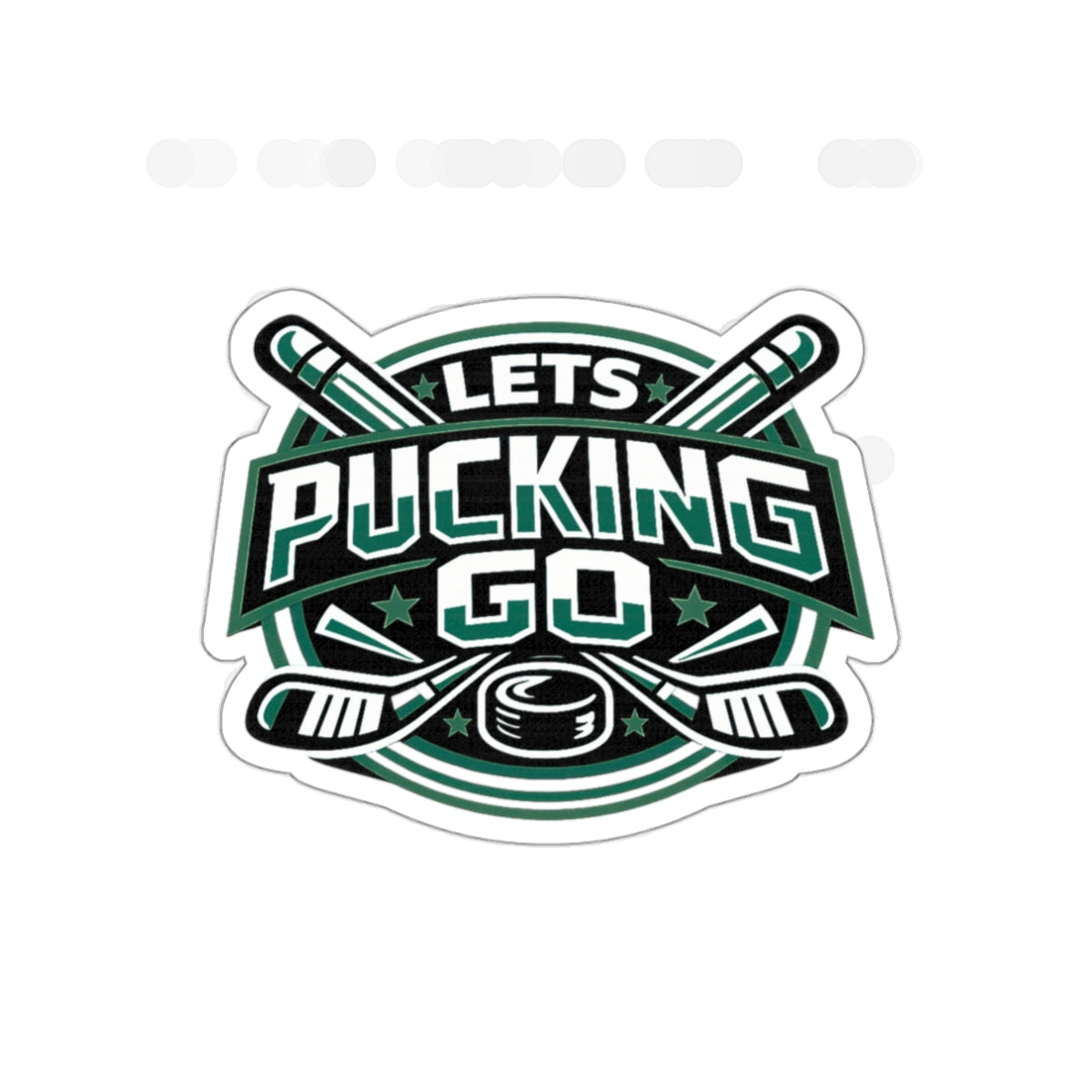 Minnesota Wild | LETS PUCKING GO  Vinyl Sticker