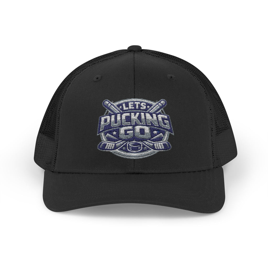 Utah Mammoth Hockey Trucker Hat, Funny Hockey Snapback Cap, NHL Fan Hat, Hockey Gift for Men, LPG Hockey Apparel