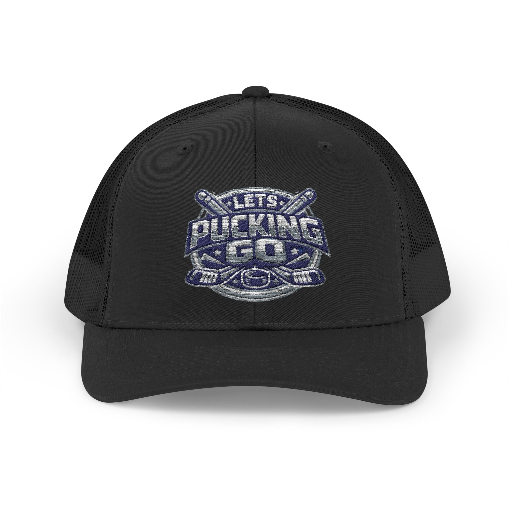 Utah Mammoth Hockey Trucker Hat, Funny Hockey Snapback Cap, NHL Fan Hat, Hockey Gift for Men, LPG Hockey Apparel