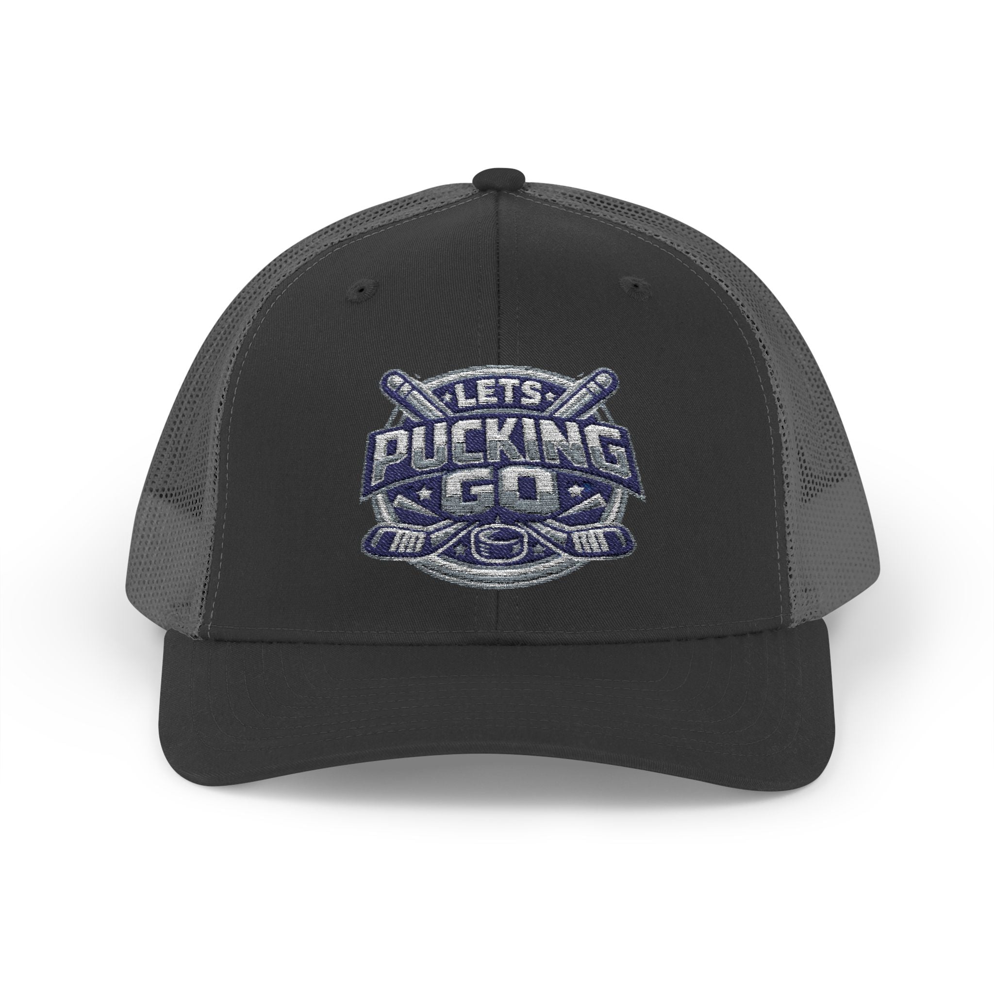 Utah Mammoth Hockey Trucker Hat, Funny Hockey Snapback Cap, NHL Fan Hat, Hockey Gift for Men, LPG Hockey Apparel
