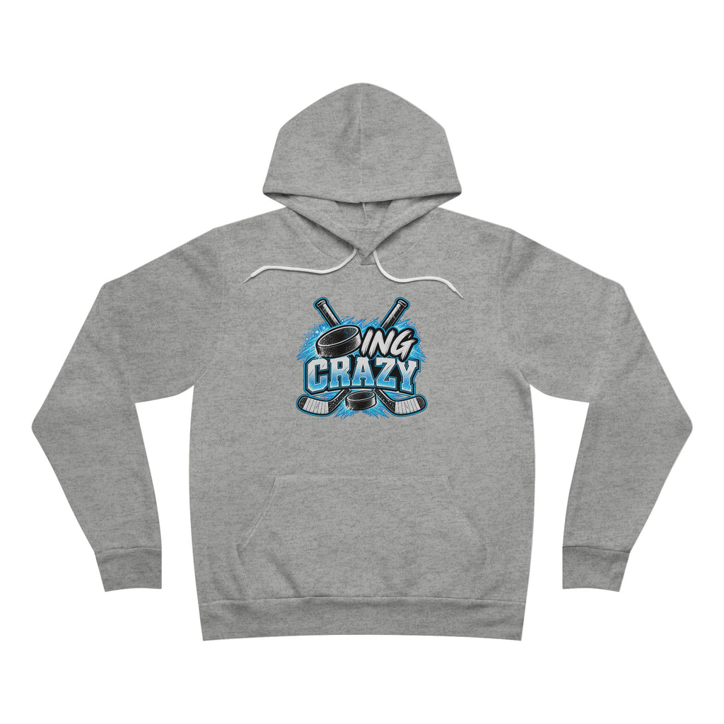 "Pucking Crazy" Hockey Hoodie - ADULT SIZES