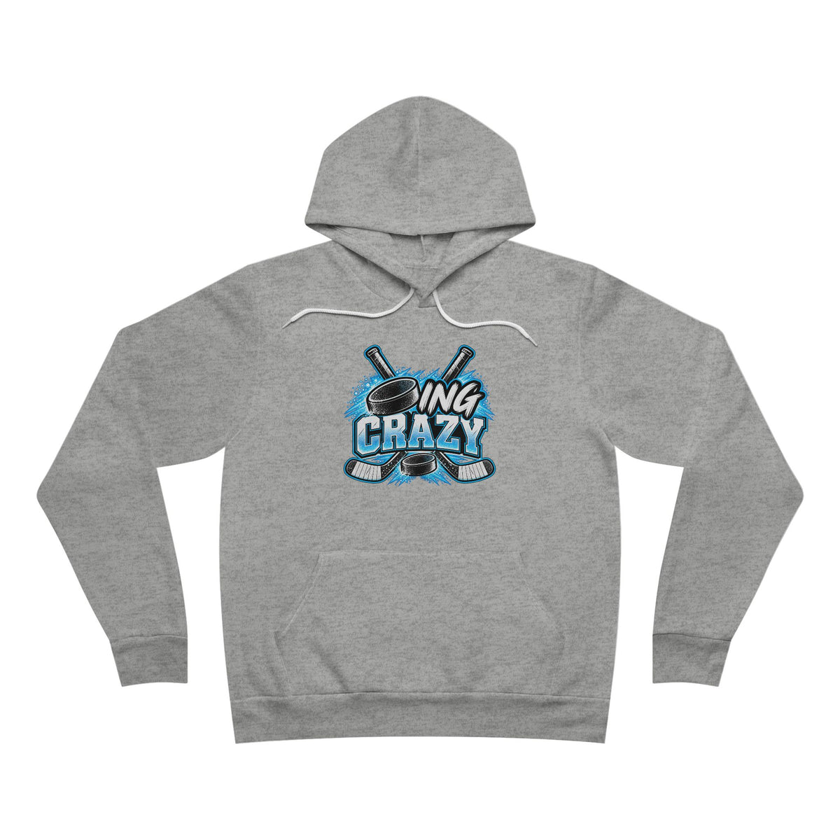 "Pucking Crazy" Hockey Hoodie - ADULT SIZES