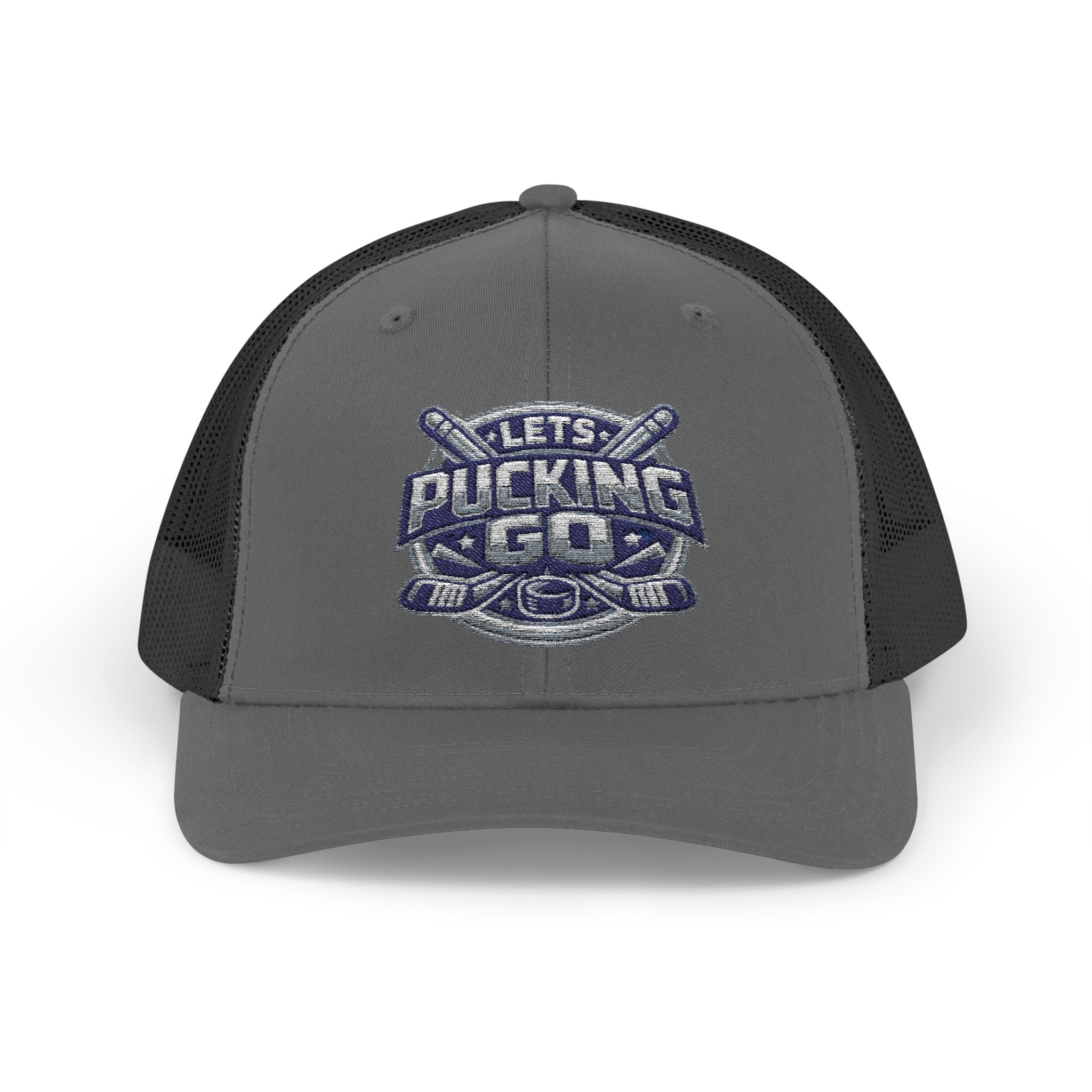 Utah Mammoth Hockey Trucker Hat, Funny Hockey Snapback Cap, NHL Fan Hat, Hockey Gift for Men, LPG Hockey Apparel