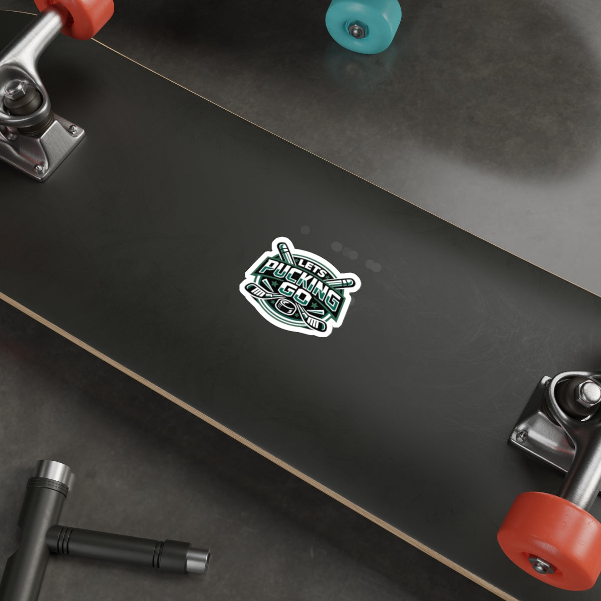Minnesota Wild | LETS PUCKING GO  Vinyl Sticker