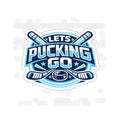 Utah Mammoth Hockey Sticker | LETS PUCKING GO