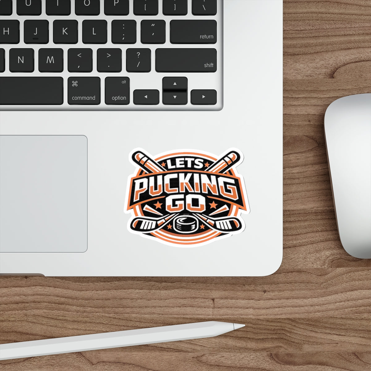 Colorado Avalanche Hockey Sticker | LETS PUCKING GO