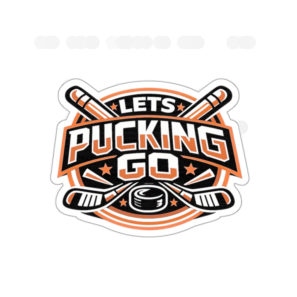 Minnesota Wild | LETS PUCKING GO  Vinyl Sticker
