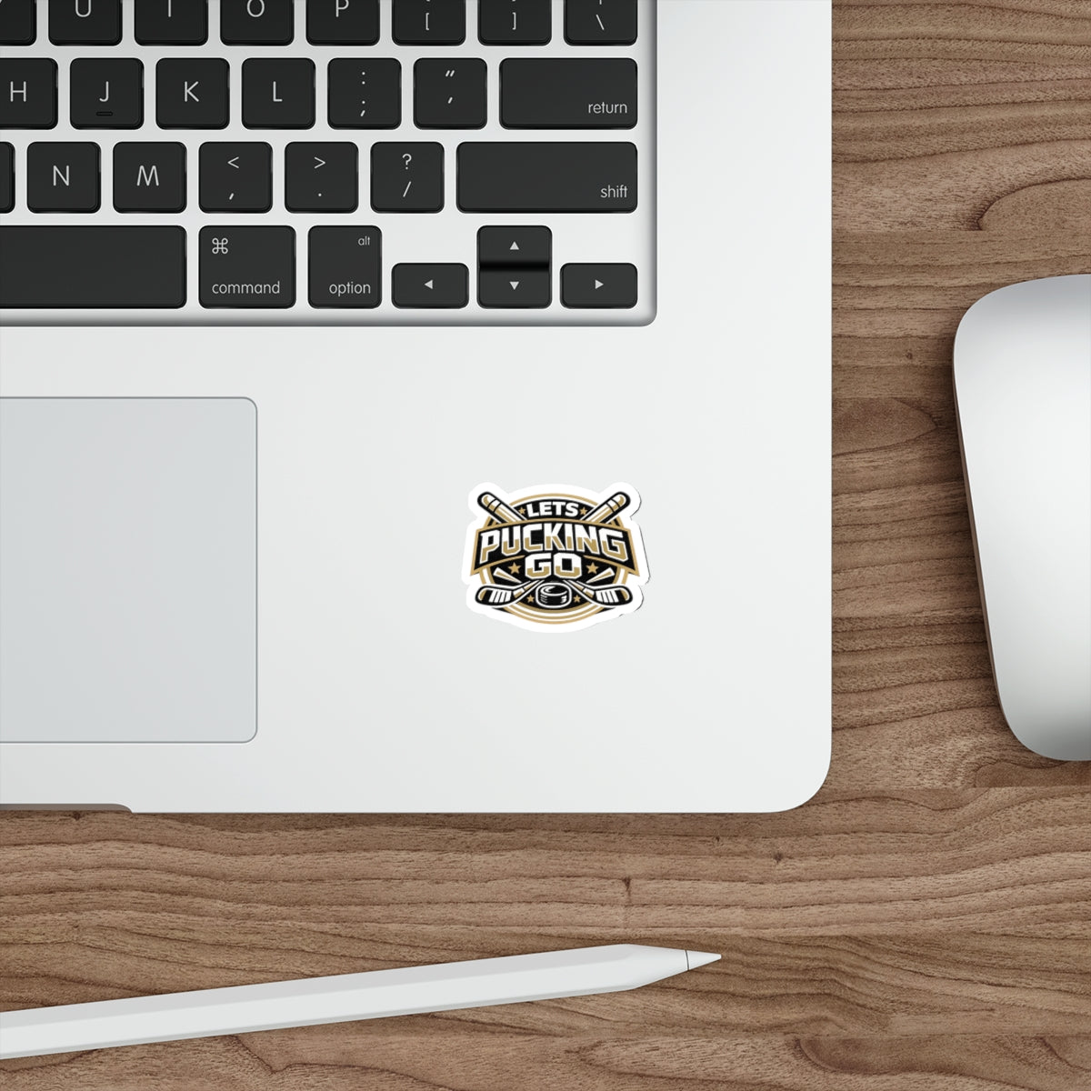 Las Vegas Golden Knights Hockey Sticker | LETS PUCKING GO