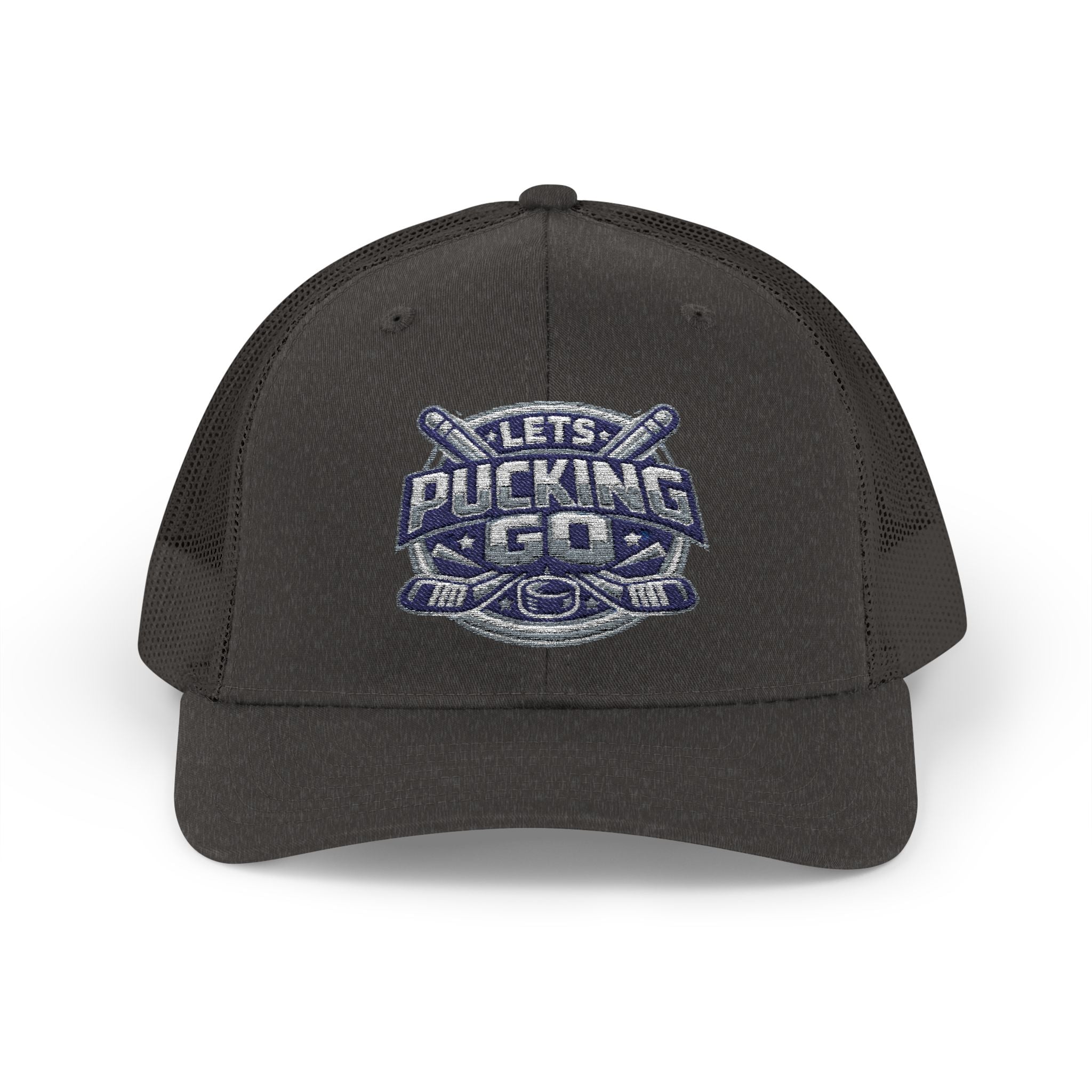 Utah Mammoth Hockey Trucker Hat, Funny Hockey Snapback Cap, NHL Fan Hat, Hockey Gift for Men, LPG Hockey Apparel