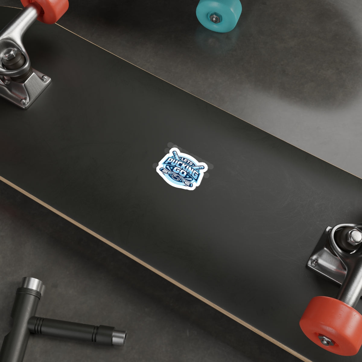 Utah Mammoth Hockey Sticker | LETS PUCKING GO