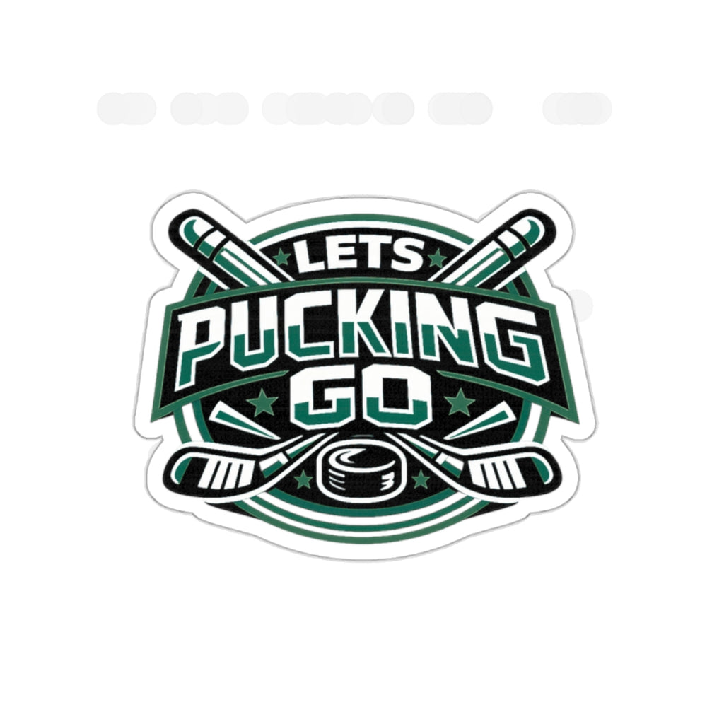 Minnesota Wild | LETS PUCKING GO  Vinyl Sticker