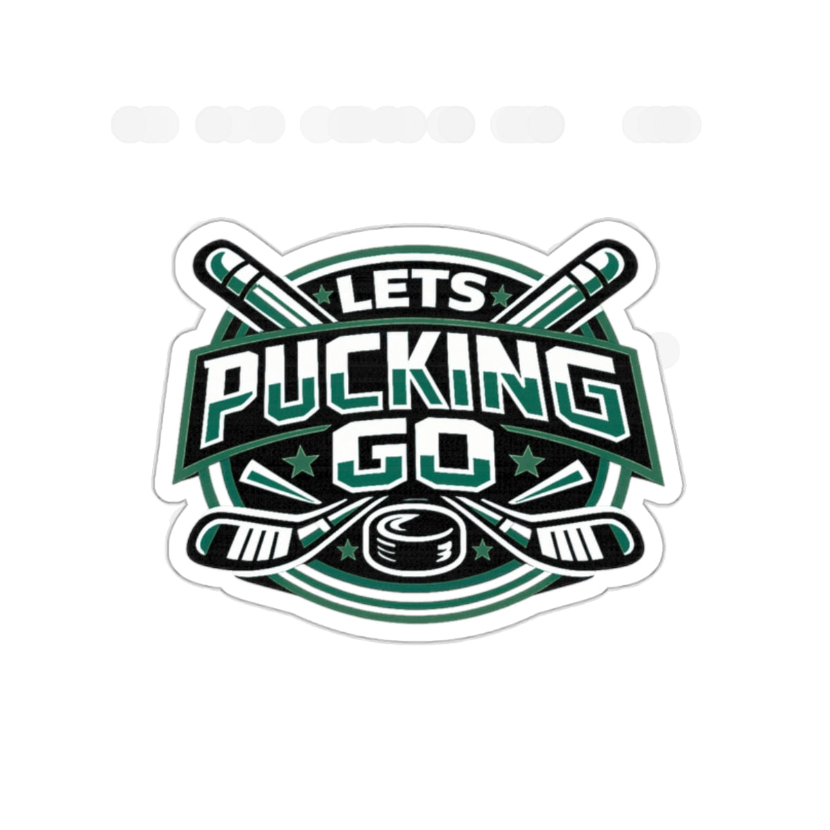 Minnesota Wild | LETS PUCKING GO  Vinyl Sticker