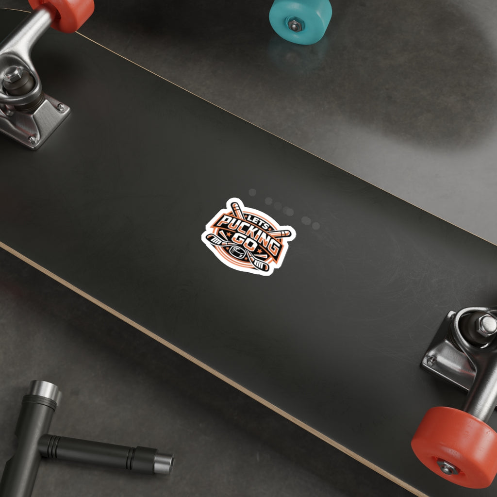 Anaheim Ducks  | LETS PUCKING GO Vinyl Sticker